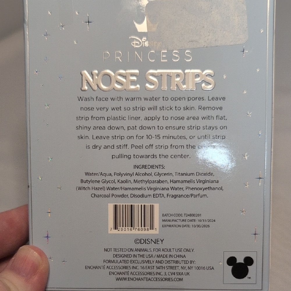 Disney Princess Blue Nose Strips with Cinderella - Picture 4 of 6